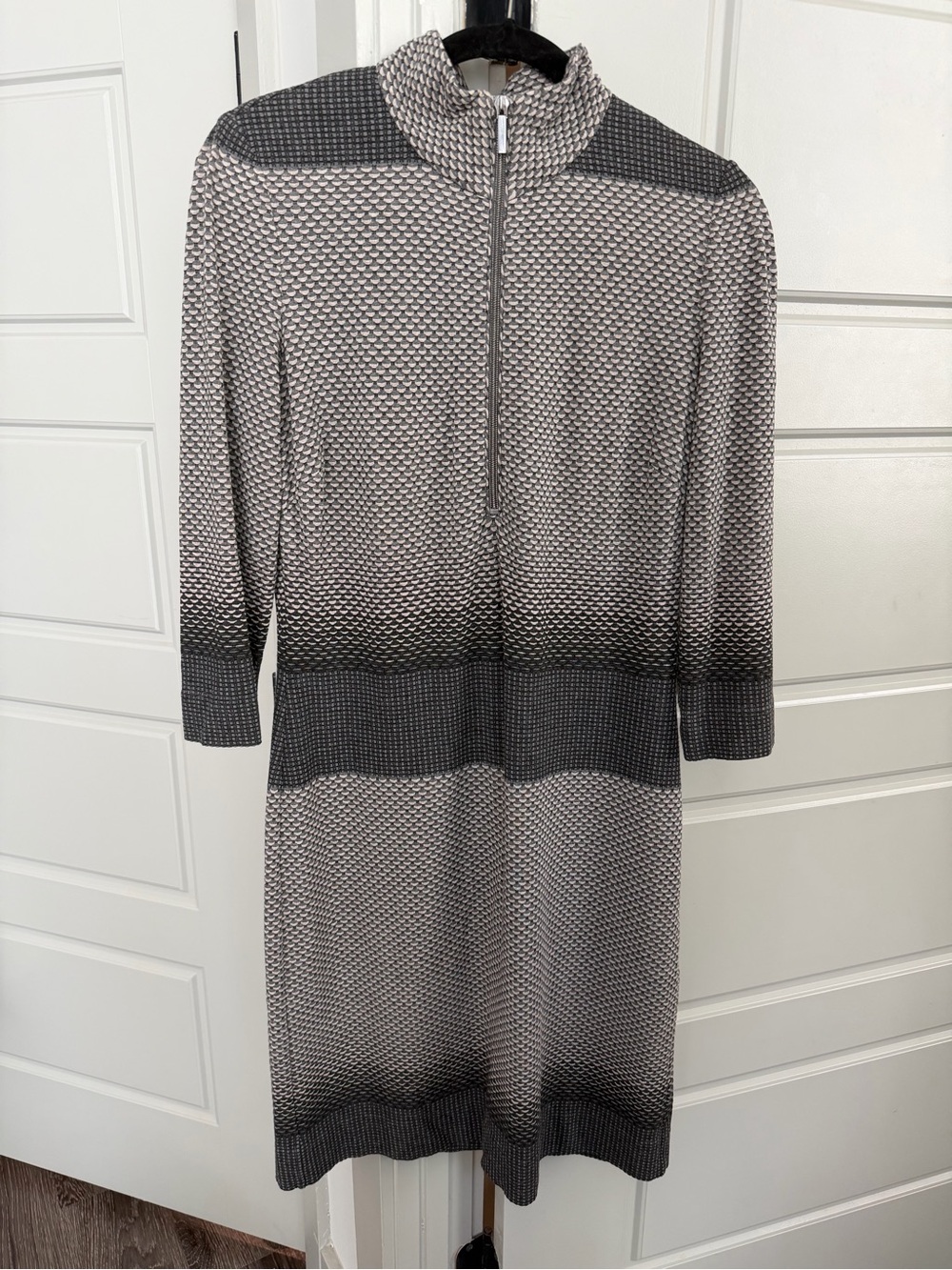 Etcetera Textured Knit Sweater Dress